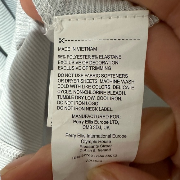 Mens golf T-shirt. Grey and white stripe size: sm, med, l,XL. BNWT. Callaway - Picture 2 of 7